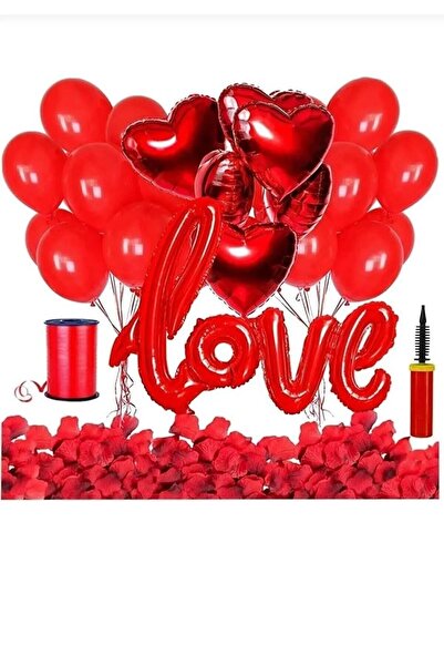 DÜVENCİ TİCARET 14 Şubat Sevgililer Günü Süsleme Seti Evlenme Teklifi Seti