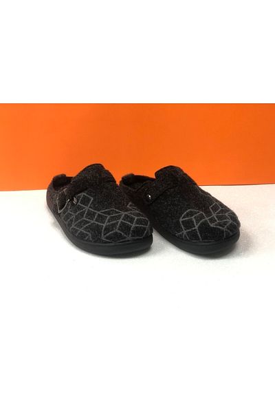 GEZER Kafkaslar Orthopedic Lightweight Men's Winter Closed-Front House Slippers