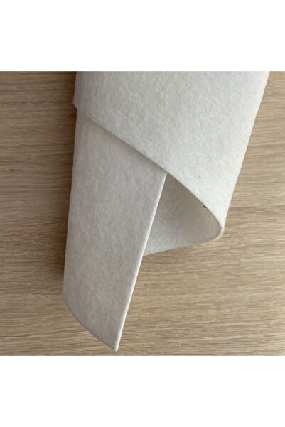 Akteks Keçe Kumaş Beyaz ( 100cm En )