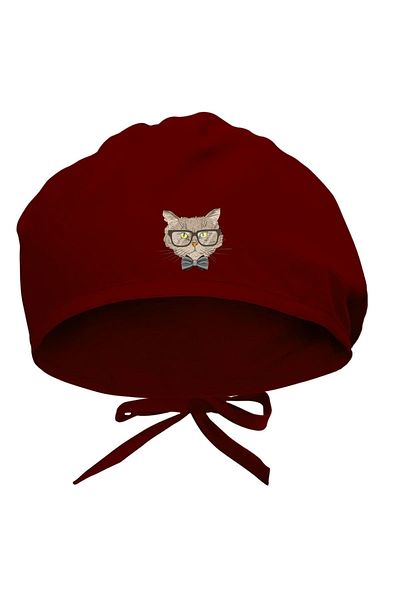 Tasarım Trend Cool Cat Design Surgical Bonnet
