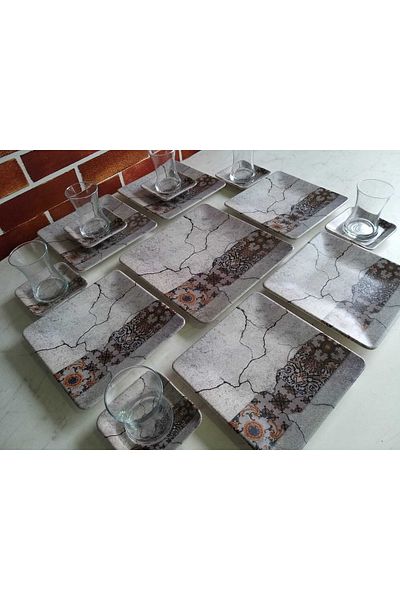 Keramika 19 Piece Artemis Breakfast Set