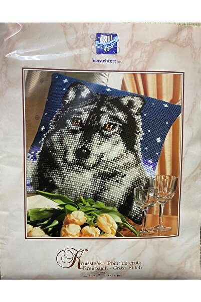 Vervaco Kurt 561 Kit de broderie cu lână Etamin Pano Tablo