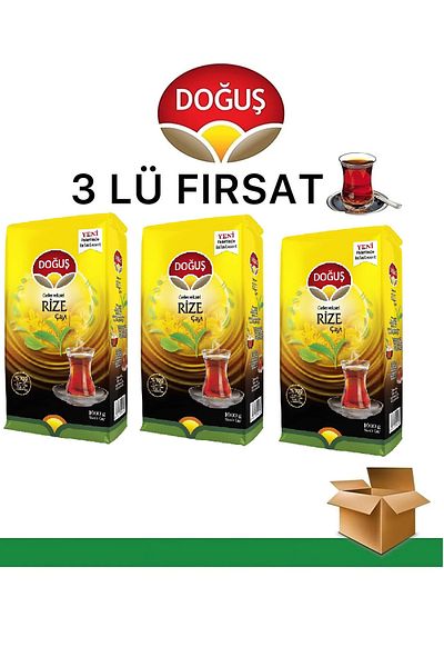 Doğuş Tea Tiryaki 3 Pack 1000 Gr Tilbe Market