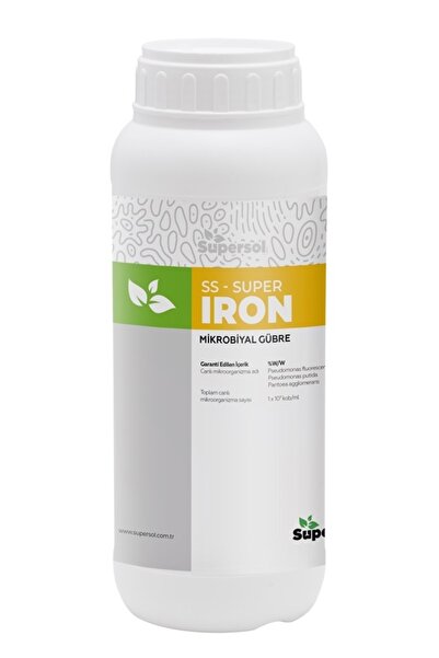 SUPERSOL BİYOTEKNOLOJİ Ss-super Iron 1 L Mikrobiyal Organik Gübre