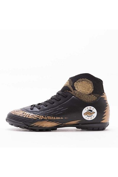 Jump Pantofi de câmp negri Astroturf pentru bărbați 28366