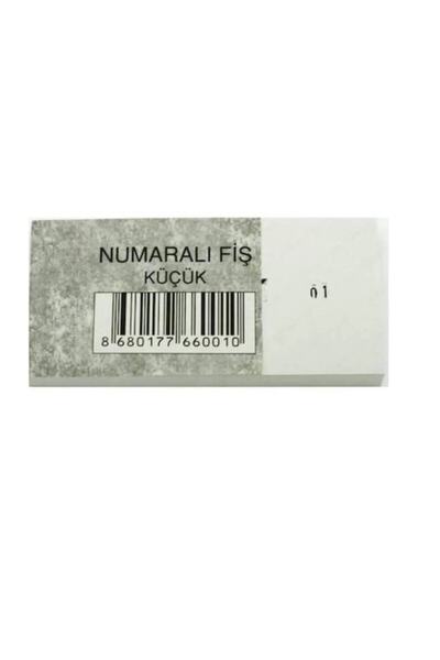 EZG Numaralı Fiş Küçük (Çaycı Fişi) 24 Adet