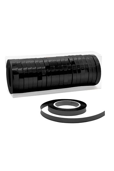 kidspartim 25 Meters Metallized Black Raffia
