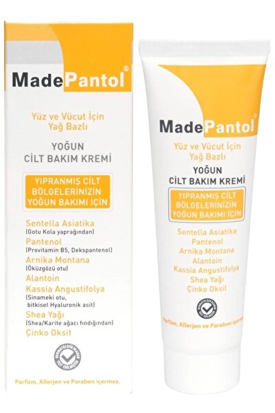 MadePantol Yoğun Cilt Bakım Kremi ( Yağ Bazlı) 50ml