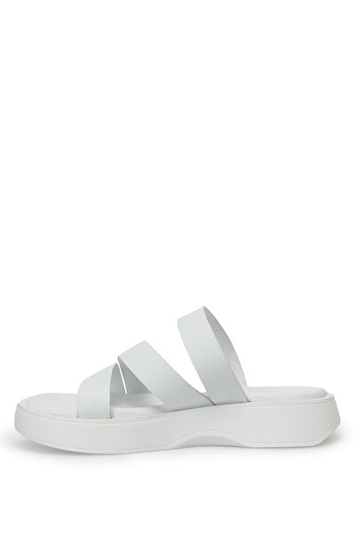 Nine West Sren 3fx White Women's Slippers