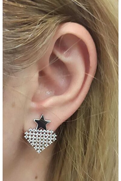 SİMGE Steel Heart Earrings