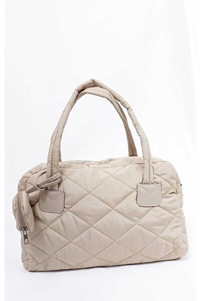 WELLQBAGS Kapitone Desen Detaylı Seyahat & Spor Çantası Uzun Askılı