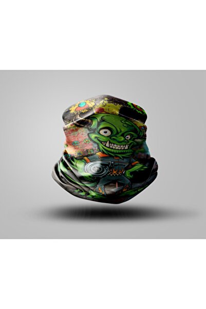 Buffalo Biker Multi-Purpose Outdoor Neck Collar Unisex Bandana