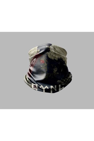 Genel Markalar Türk Askeri Motorcu Çok Amaçlı Outdoor Boyunluk Unisex Bandana