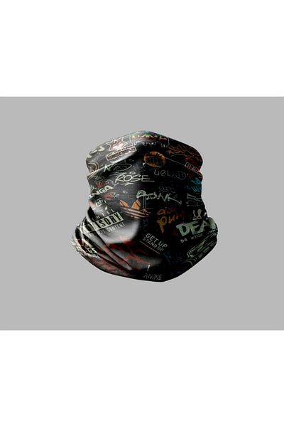 Buffalo Mixed Multi-Pattern Design Biker Multi-Purpose Outdoor Neck Collar Unisex Bandana