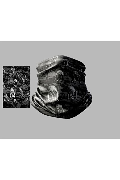 Buffalo Bicycle Designed Biker Multi-Purpose Outdoor Neck Collar Unisex Bandana