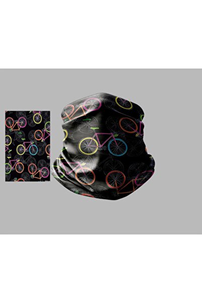 Buffalo Bicycle Designed Biker Multi-Purpose Outdoor Neck Collar Unisex Bandana