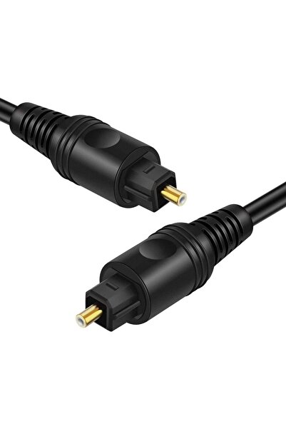 boblov 0.5 Metre Dijital Optik Ses Kablosu Toslink Digital Optical Spdıf Audio Cable Yarım Metre