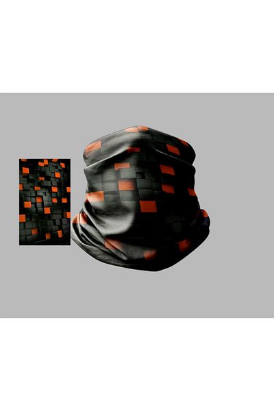 Buffalo Datwork Designed Biker Multi-Purpose Outdoor Neck Collar Unisex Bandana