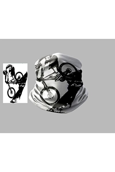 Buffalo Bicycle Designed Biker Multi-Purpose Outdoor Neck Collar Unisex Bandana