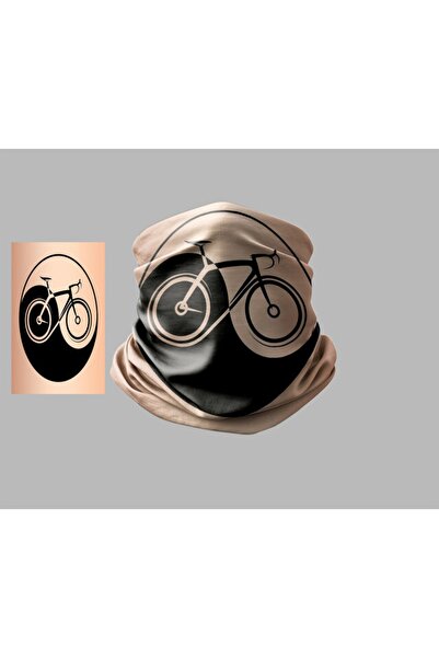 Buffalo Bicycle Designed Biker Multi-Purpose Outdoor Neck Collar Unisex Bandana