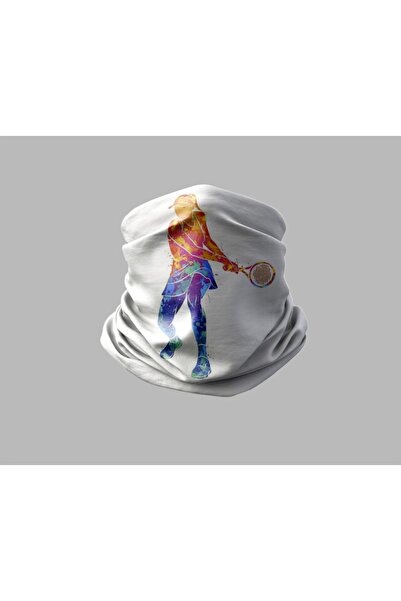 Buffalo Tennis Designed Biker Multi-Purpose Outdoor Neck Collar Unisex Bandana