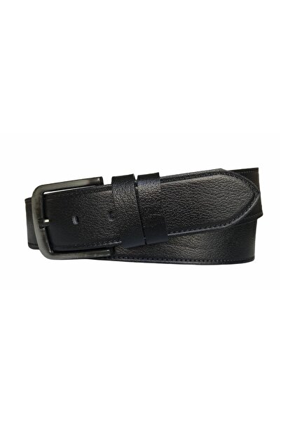 GoDeri %100 Hakiki Deri 2'li Set 4.5 Cm Tek Parça Kot,spor Kemer Siyah, Kahverengi=2li.127-128