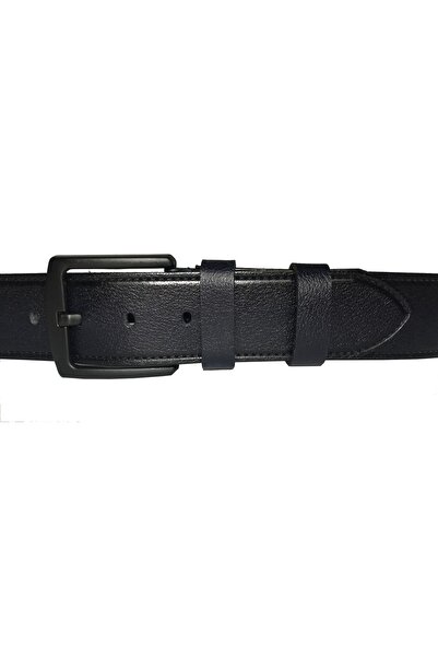 GoDeri Справжній шкіряний ремінь з вишитим візерунком, синій, 4,5 см = dk-0064