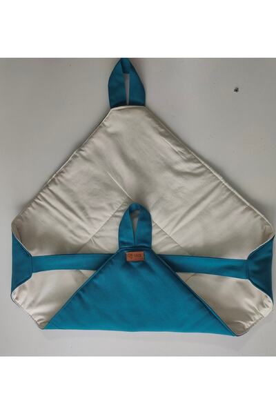 IŞIK Cam Tepsi Tencere Taşıma Çantası Turkuaz