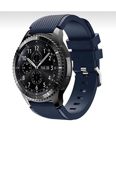 Alfa MEC Huawei Honor Watch 2 42mm Uyumlu Sport Kordon Silikon Tırtıklı Kayış