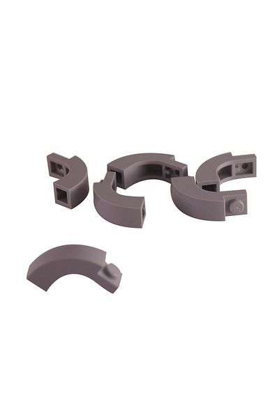 LEGO Original Custom Accessory Creator Arch 1 X 3 X 2 Curved Curved Belt Light Gray 4 Pieces Will Be Sent