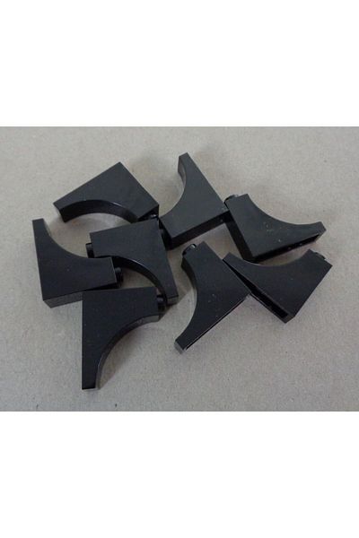 LEGO Original Custom Accessory Creator Arch 1 X 3 X 2 Inverted Reverse Belt Black 4 Pieces Will Be Sent