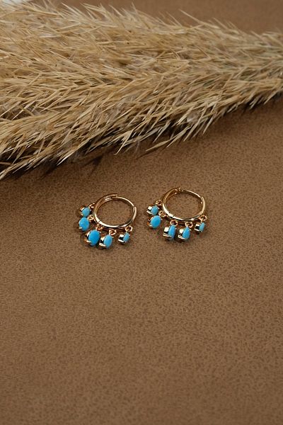 Jack Ferrero Steel Invoiced Earrings, Guaranteed to Not Fade Color