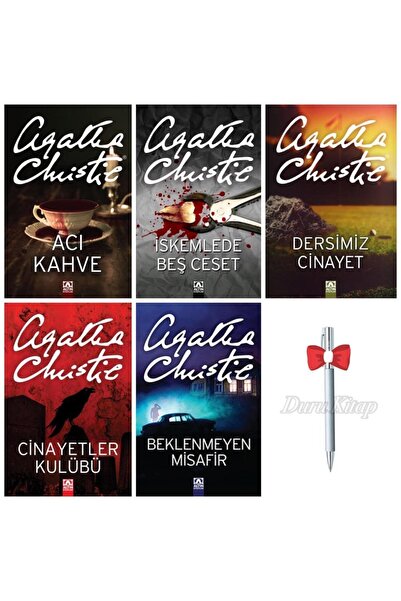 Altın Kitaplar Acı Kahve - Iskemlede Beş Ceset - Dersimiz Cinayet - Cinayetler Kulübü - Beklenmeyen Misafir