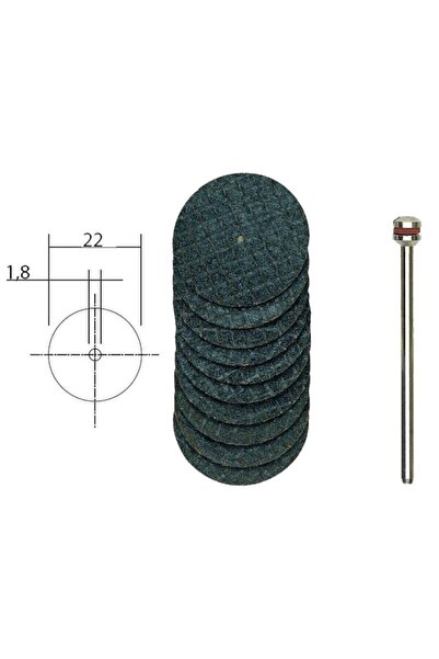 Depolife Dremel Proxxon Benzeri Gravür Makineleri Için Metal Kesme Fiber Disk...
