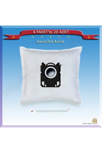 Phılıps Fc 8132/01 Easy Life Vacuum Cleaner Dust Bag 20 Pieces in 4 Packs