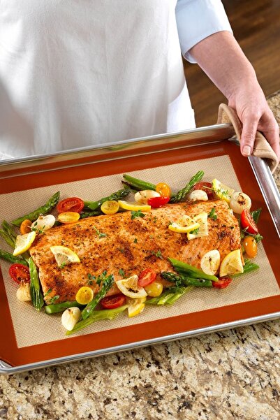 TechnoStation حصيرة الخبز المصنوعة من السيليكون المقاومة للحريق وغير القابلة ...