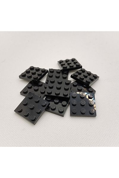 LEGO Original Moc Custom Accessory Creator Plate 3 X 3 Square Flat Brick Black 4 Pieces Will Be Sent