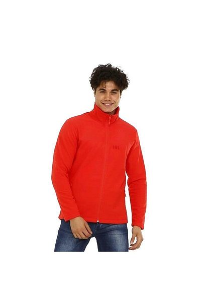Helly Hansen معطف الصوف الرجالي Hh Zippy باللون الأحمر