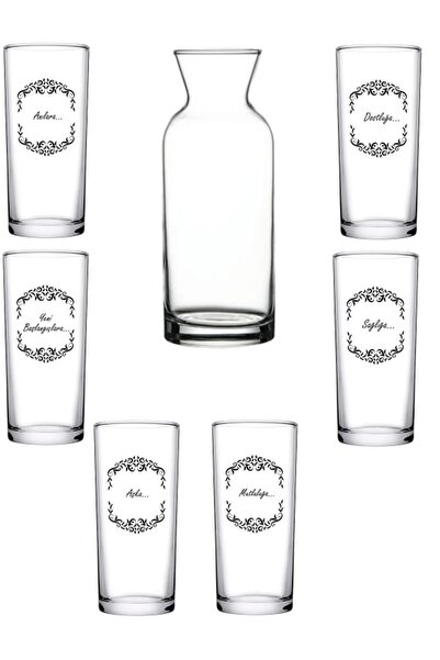 ORTAKÖY CENNETİ 7 Piece Raki Set