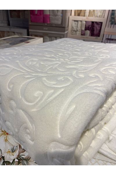 Dinarsu Romance Single Blanket - Bone
