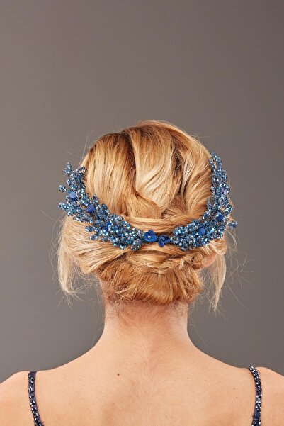 Simay Aksesuar Gelin Saç Aksesuarı,gelin Tacı,kına Nişan Düğün Tacı,kına Geli...