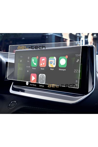 ael-tech Peugeot 5008 GT 10 Inch Navigation Compatible Nano Screen Protector 2021 2023