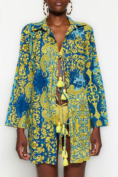 Trendyol Collection Kimono & Kaftan - Mehrfarbig - Oversized
