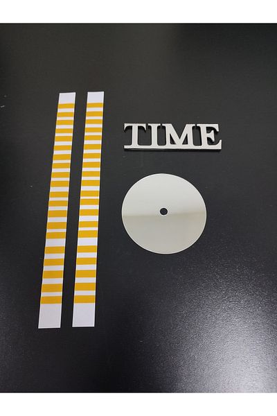 Wooden Factory Roman Mid-Center Time Writing Double Sided Tape