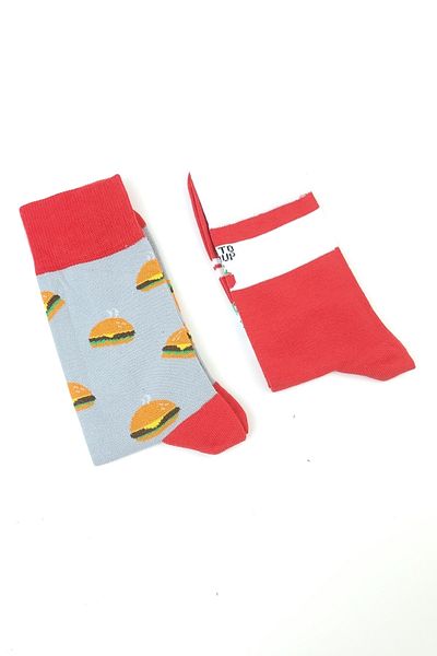 lovebox Unisex Set of 2 Printed Design Socket Socks 999