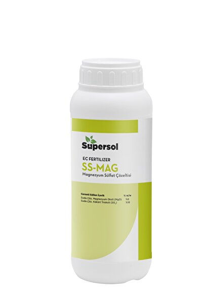 SUPERSOL BİYOTEKNOLOJİ Ss Mag 1 L Magnezyum Sülfat Içerikli Sıvı Iz Element