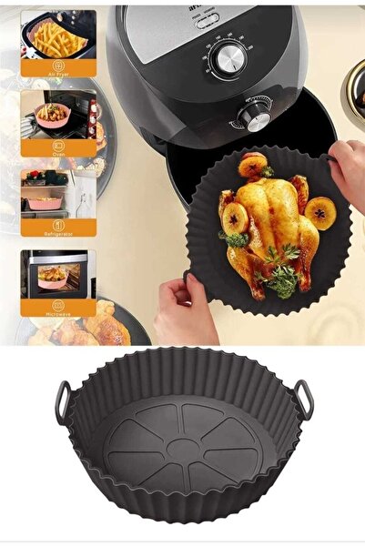 ÇEÇEN HOME قطعتان من قالب الخبز، قالب مقلاة هوائية، متوافق مع جميع أجهزة Airf...