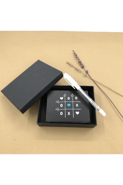 carton box Xoxo Desen Tebrik Kartı 25'li