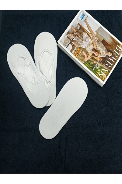 Ervanur Комплект от 3 чифта плоски чорапи за йога и пилатес