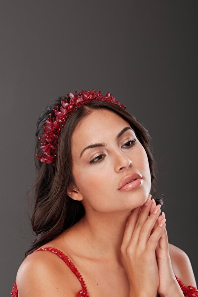 Simay Aksesuar Gelin Saç Aksesuarı,gelin Tacı,kına Nişan Düğün Tacı,kına Geli...